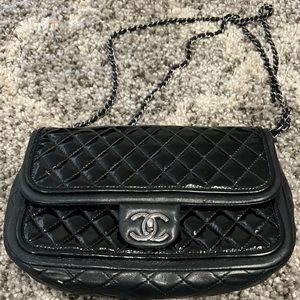 Chanel Classic Quilted Patent Medium